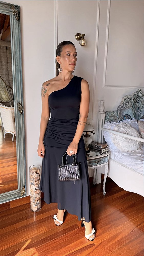 VESTIDO FEMININO MAX MIDI-PERFECT WAY