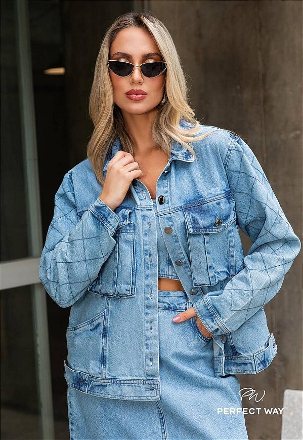 JAQUETA JEANS-PERFECT WAY