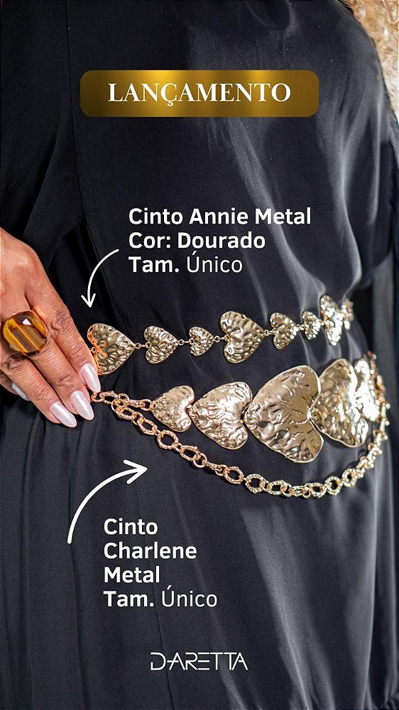 CINTO ANNIE METAL-DARETTA
