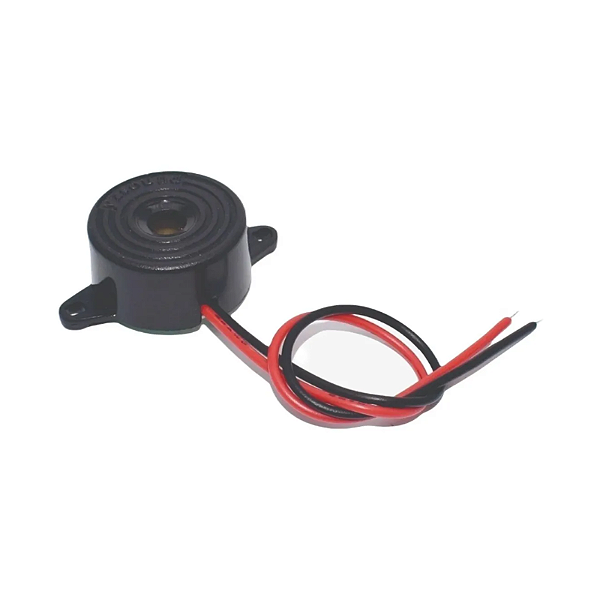 Buzzer Campainha Ativo com Fios 3 a 24 volts
