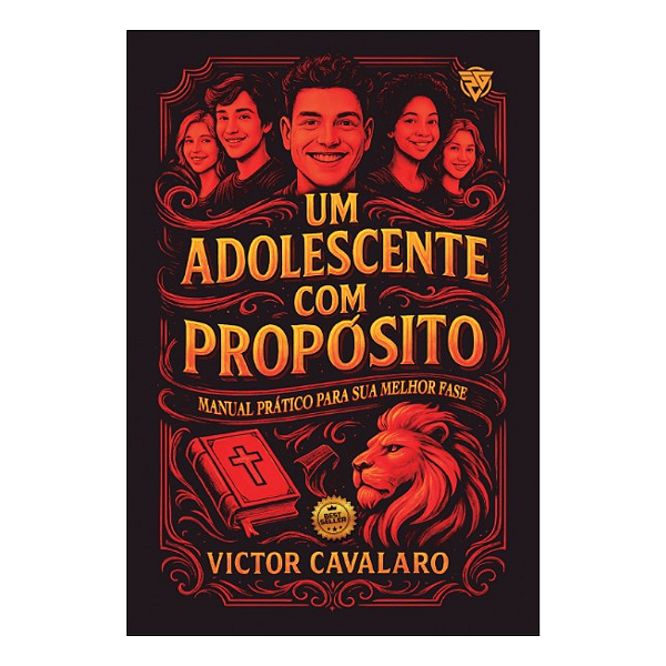 Um Adolescente com Propósito - Capa Vintage