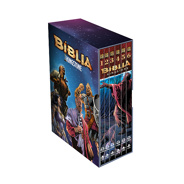Bíblia Kingstone - Box com 6 Volumes
