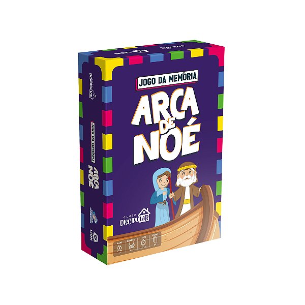 A Arca de Noé - Jogo da Memória - Clube Discipular