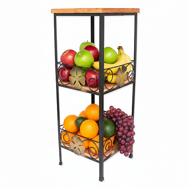 Fruteira porta filtro 2 andares