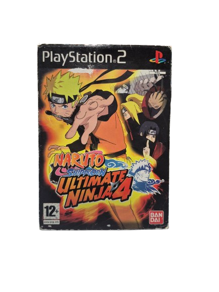 Naturo Shippuden Ultimate Ninja 4 - Ps2 (usado)