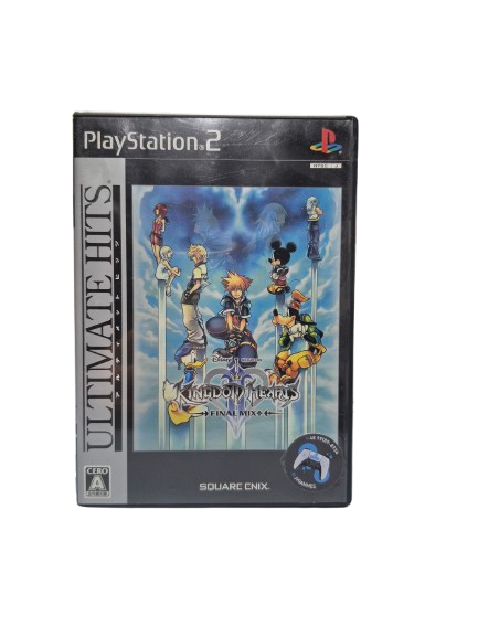 Kingdom Hearts Final Mix 2 DVDs - Ps2 (usado) Japonês