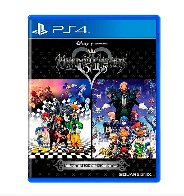 Kingdom Hearts HD 1.5 + 2.5 Remix - Ps4 (usado)