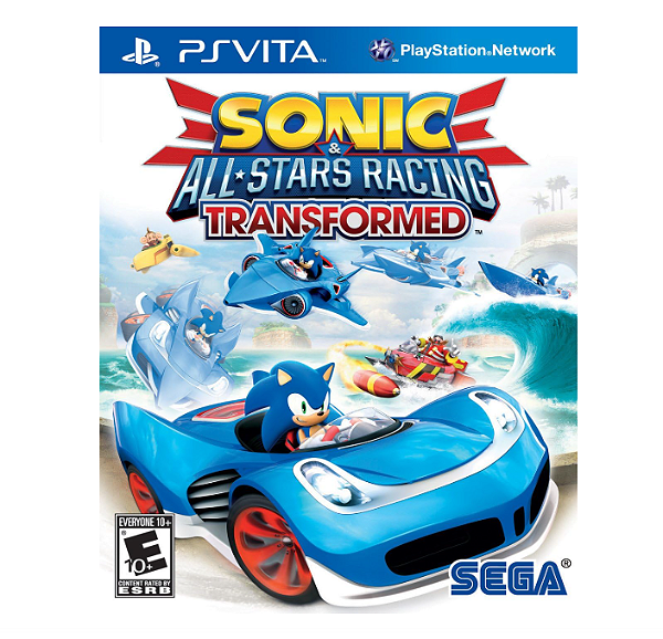 Sonic All Starracing Transformed - Ps Vita (usado)