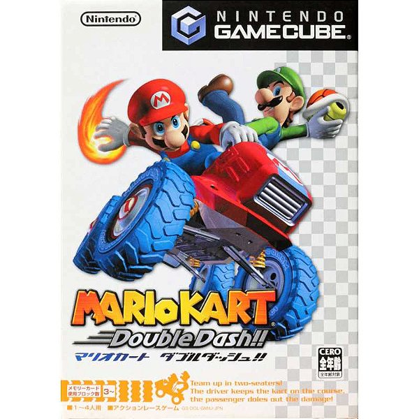 Mario Kart Double Dash (japonês) - GameCube (usado)