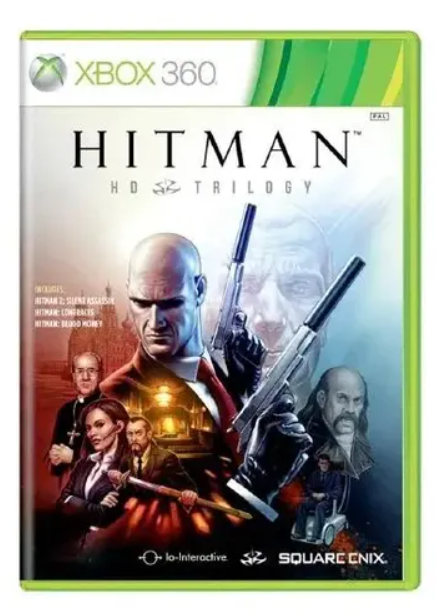 Hitman HD Trilogy - Xbox 360 (usado)