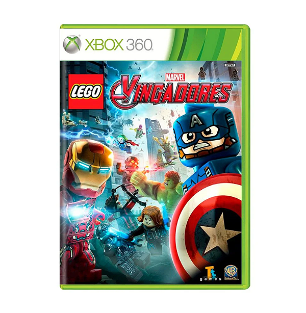 LEGO Marvel Vingadores - Xbox 360 (usado)
