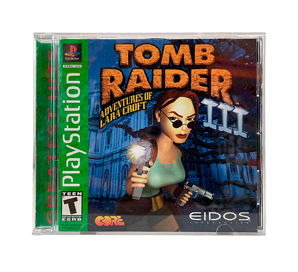 Tomb Raider 3 - PS1 (usado)