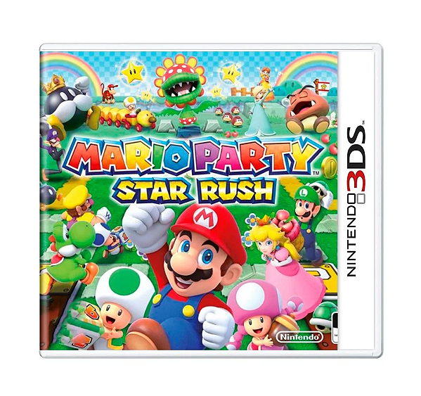 Mario Party: Star Rush - 3DS (usado)