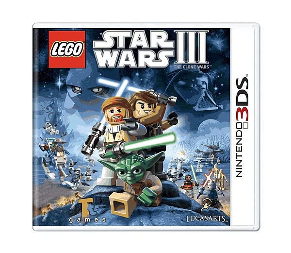 LEGO Star Wars III - 3DS (usado)