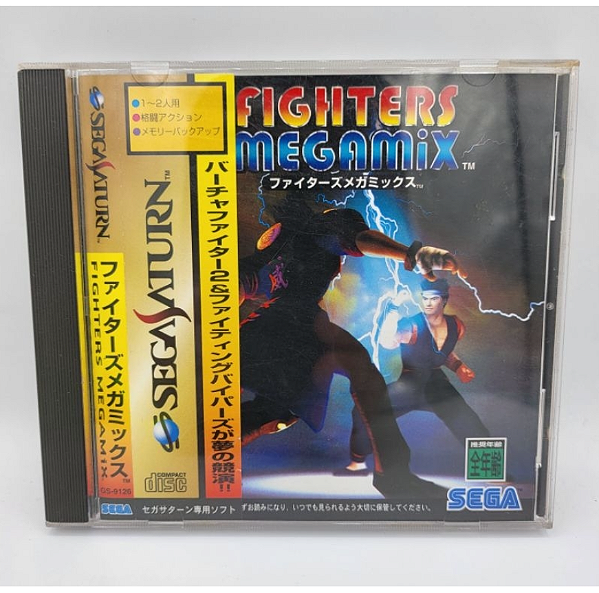 Fighters Megamix - Sega Saturn (Japonês) (usado)