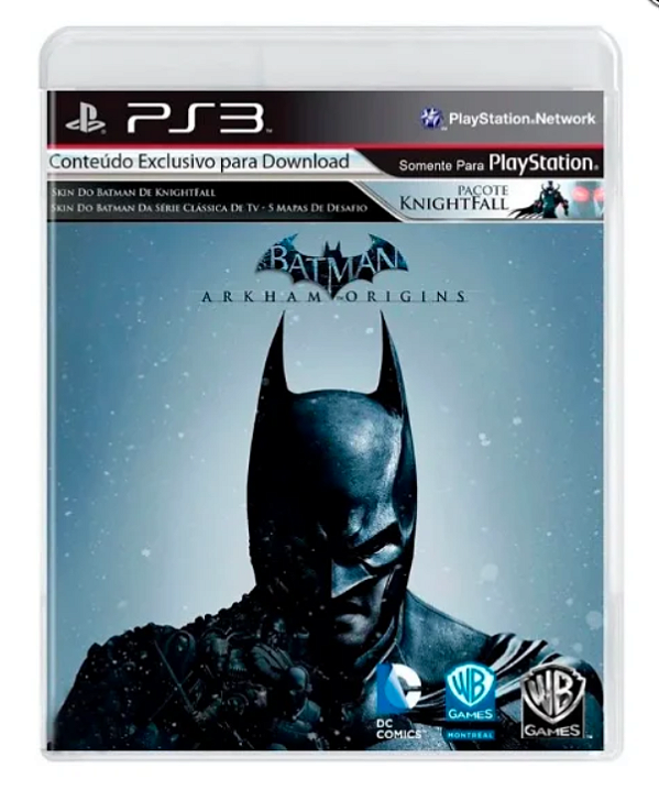 Batman: Arkham Origins - PS3 (usado)