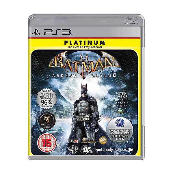 Batman: Arkham Asylum - PS3 (usado)
