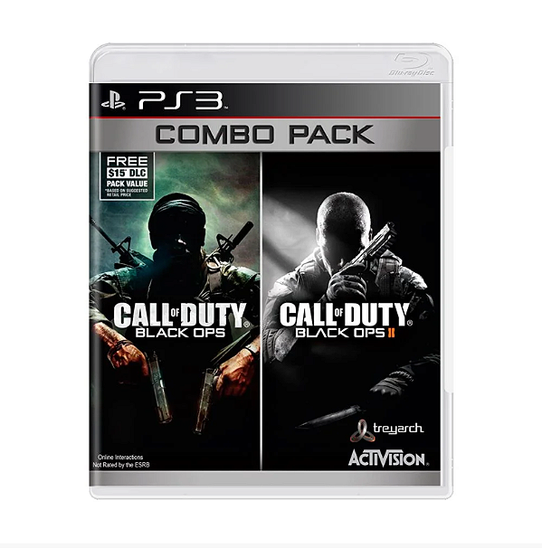 Call Of Duty Black Ops Combo Pack - PS3 (usado) (SOMENTE O BLECK OPS 1)