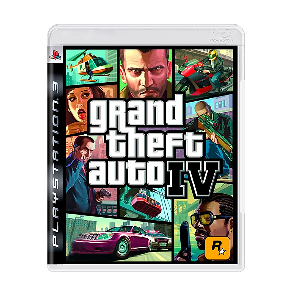 Grand Theft Auto IV - PS3 (usado)
