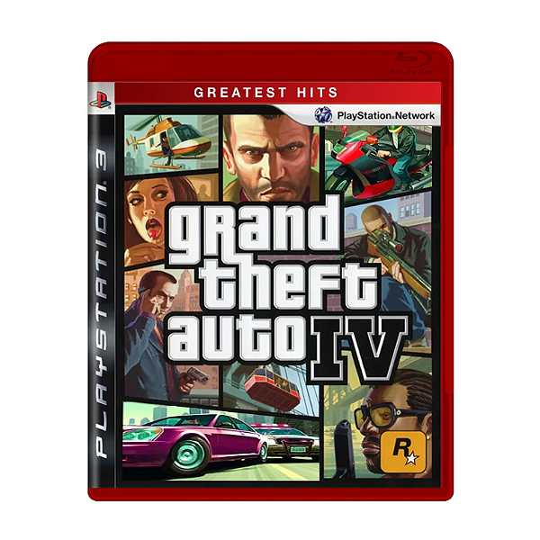 Grand Theft Auto Gta IV (Greastest Hits) - PS3 (usado)