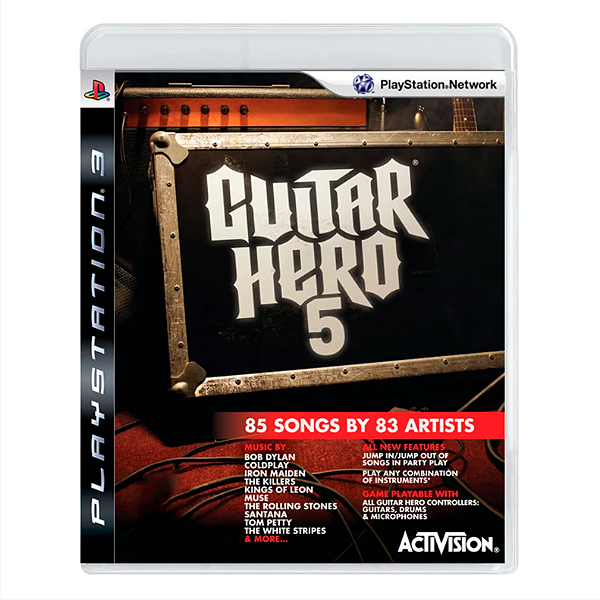 Guitar Hero 5 - Ps3 (usado)