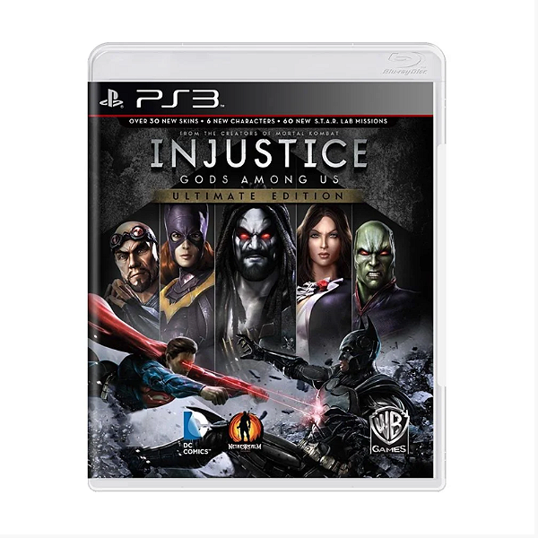 Injustice: Gods Among Us (Ultimate Edition) - PS3 (usado)