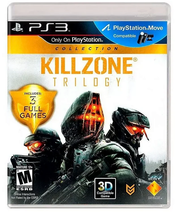 Killzone Trilogy – PS3 (usado) (APENAS O DISCO 3)