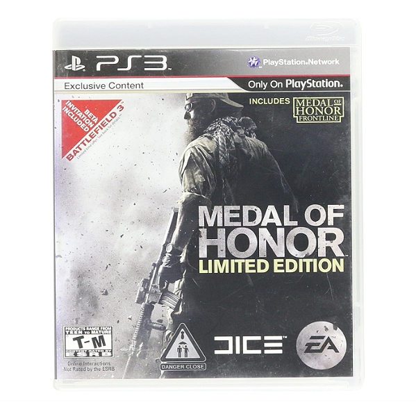 Medal of Honor Limited Edition - PS3 (usado)