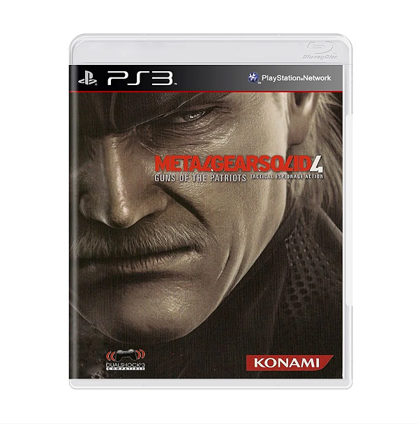 Metal Gear Solid 4: Guns of the Patriots - PS3 (usado)