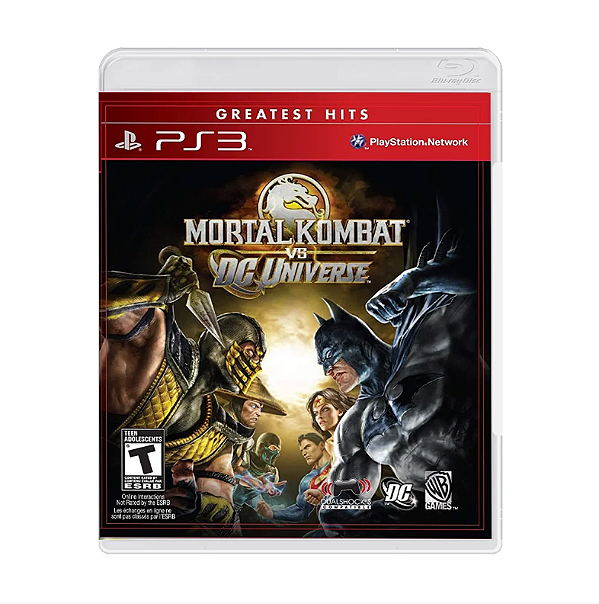 Mortal Kombat vs. DC Universe - PS3 (usado)