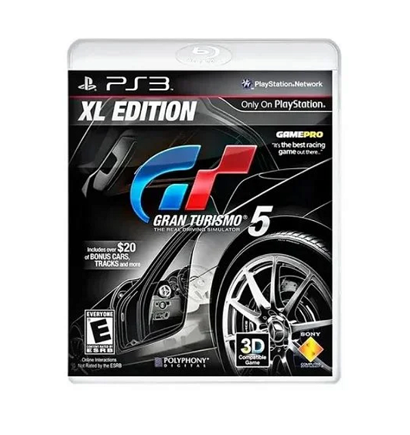 Gran Turismo 5 XL Edition - PS3 (usado)