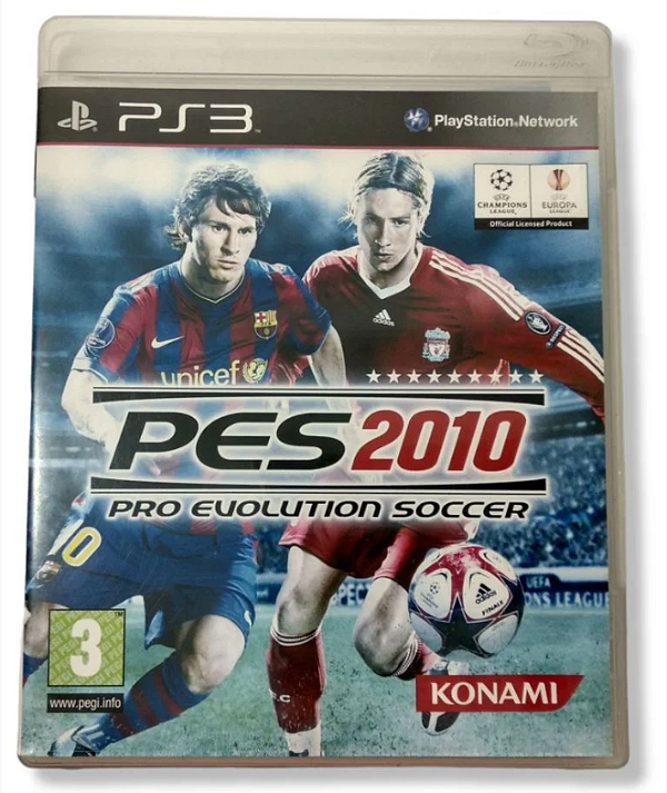 Pro Evolution Soccer 2010 - PS3 (usado)