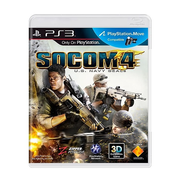 SOCOM 4 U.S. Navy Seals- PS3 (usado)