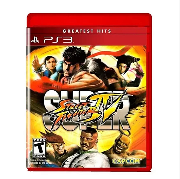 Super Street Fighter IV - PS3 (usado)