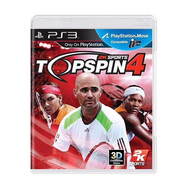 Top Spin 4 - PS3 (usado)