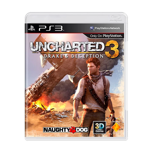 Uncharted 3 Drakes Deception - Ps3 (Usado)