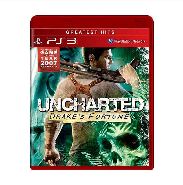 Uncharted: Drake's Fortune - PS3 (Greatest Hits) (usado)