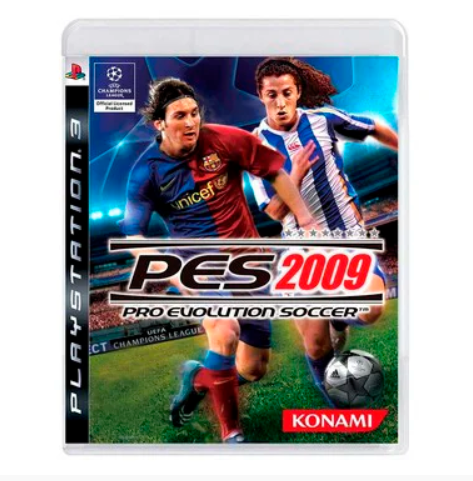 PES Pro Evolution Soccer 2009 - PS3 (usado)