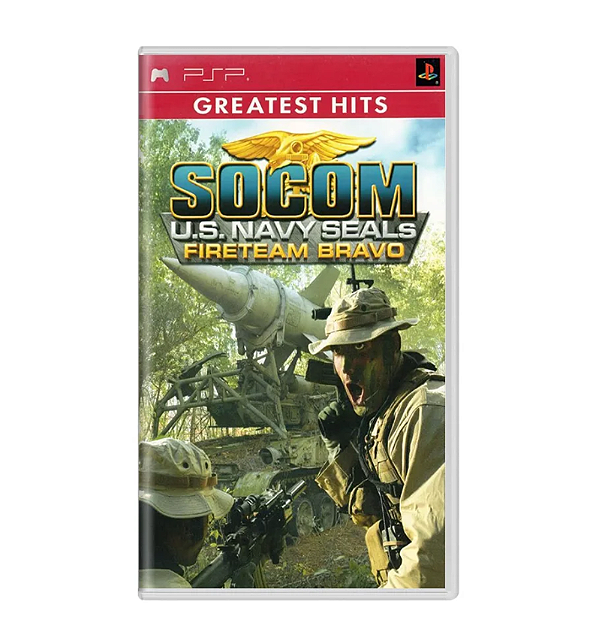 SOCOM U.S. Navy SEALs: Fireteam Bravo - PSP (usado)