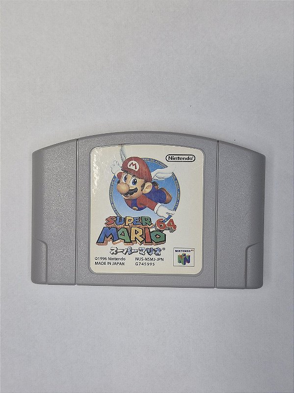 Super Mario 64 (Japonês) - N64 (Usado)