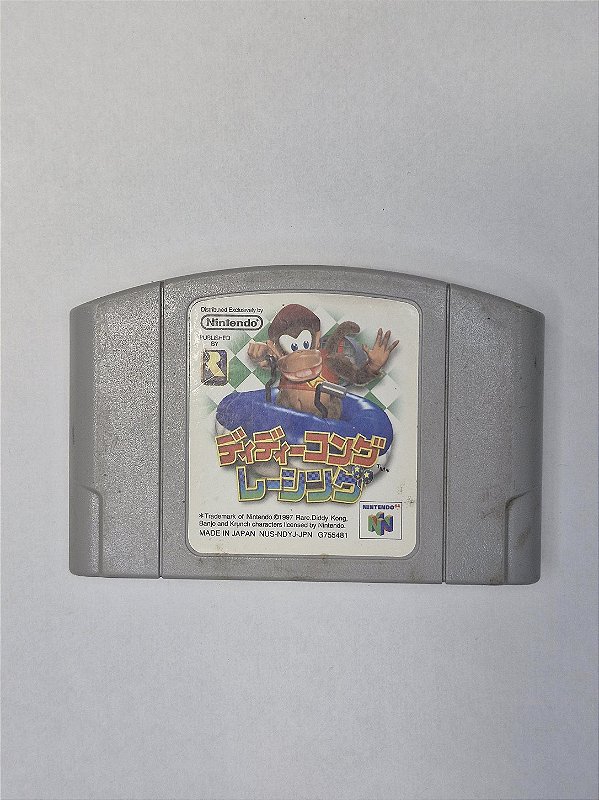 Diddy Kong Racing - N64 (Japonês) (Usado)