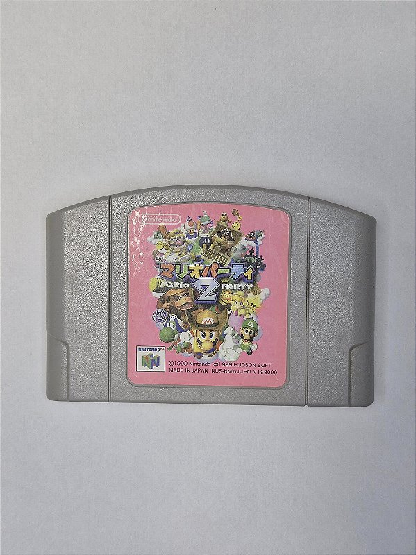 Mario Party 2 - N64 (japonês) (Usado)