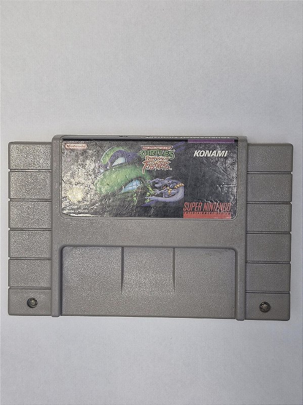 Tartaruga Ninja Tournament Fighters - Super Nintendo (usado)