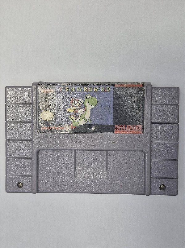 Super Mario World - Super Nintendo (usado)