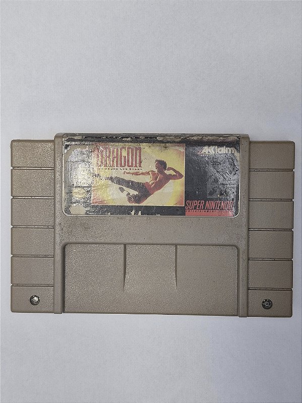 Dragon The Bruce Lee Story - Super Nintendo (usado)
