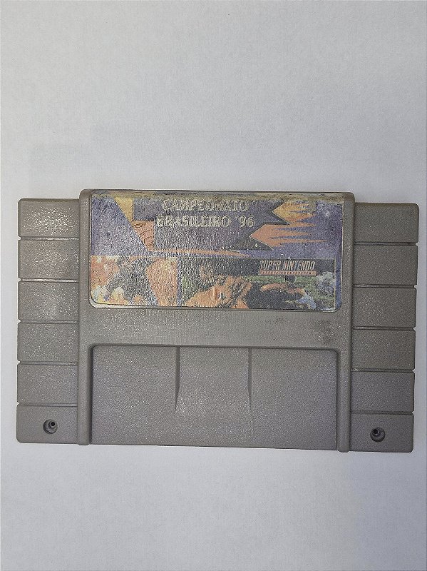 Campeonato Brasileiro 96 - Super Nintendo (usado) PARALELA