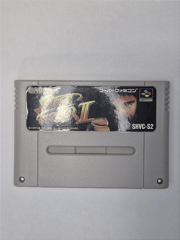 Street Fighter 2 - Super Famicom (usado)