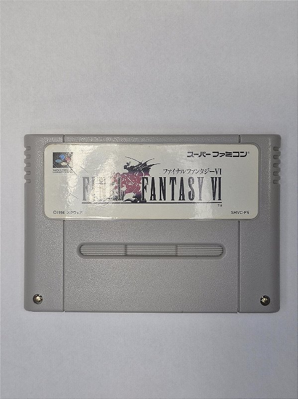 Final Fantasy VI - Super Famicom (Usado)
