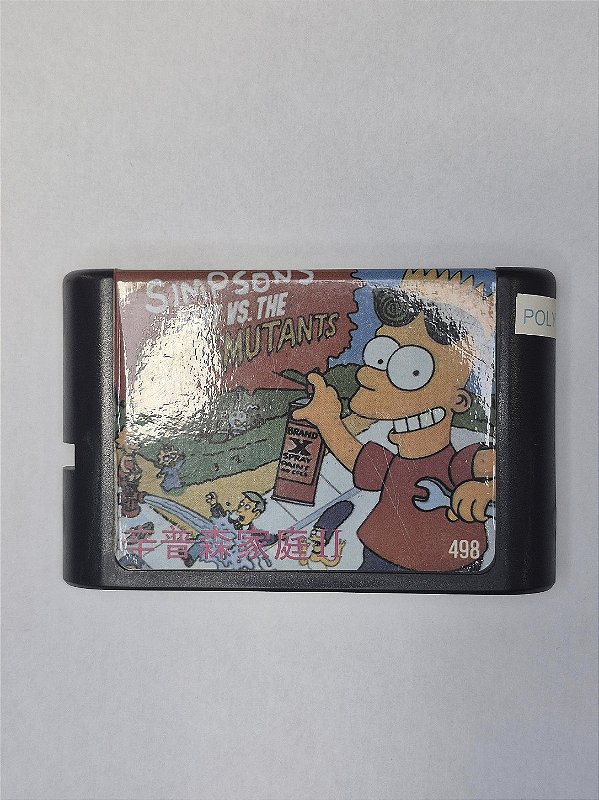 The Simpsons Bart Vs. The Space Mutants - Mega Drive (usado) PARALELA