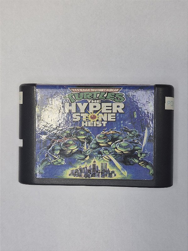 Teenage Mutant Ninjas Turtles The Hyperstone Heist - Mega Drive (usado) PARALELA